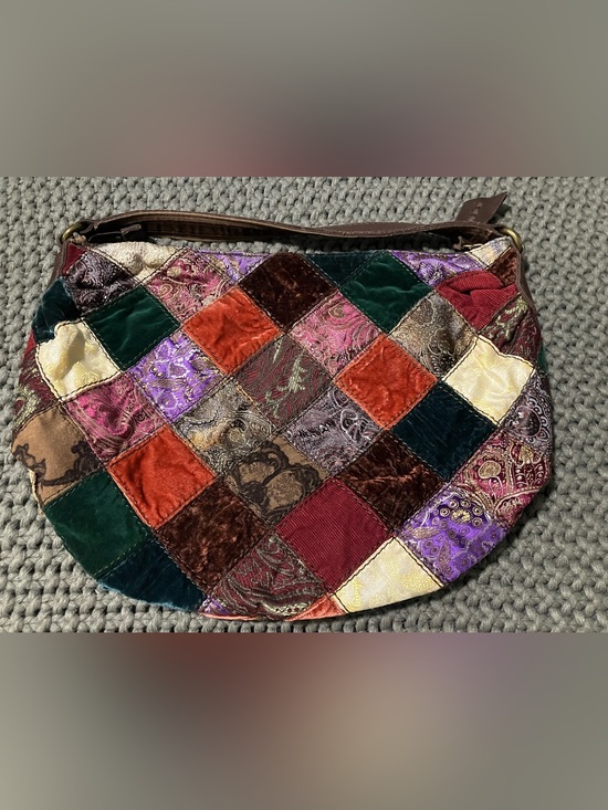 Lucky Brand Handbags - Lucky Brand Patchwork Hobo Purse